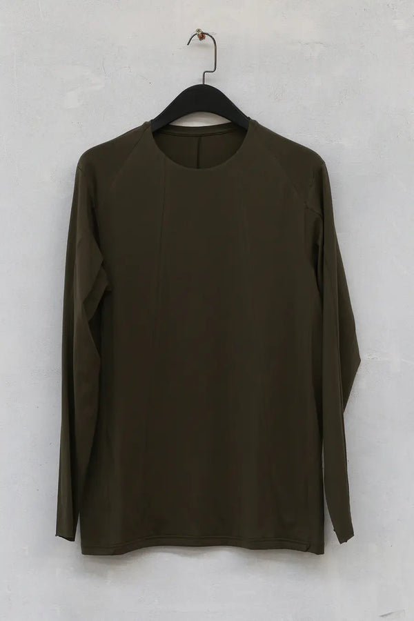 Devoa CSC-R83 Long Sleeve T-Shirt Olive Green